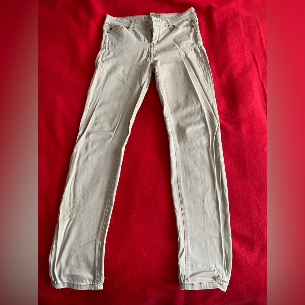 Long khaki pants
